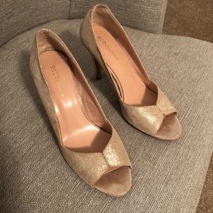 BCBG Gold Heels